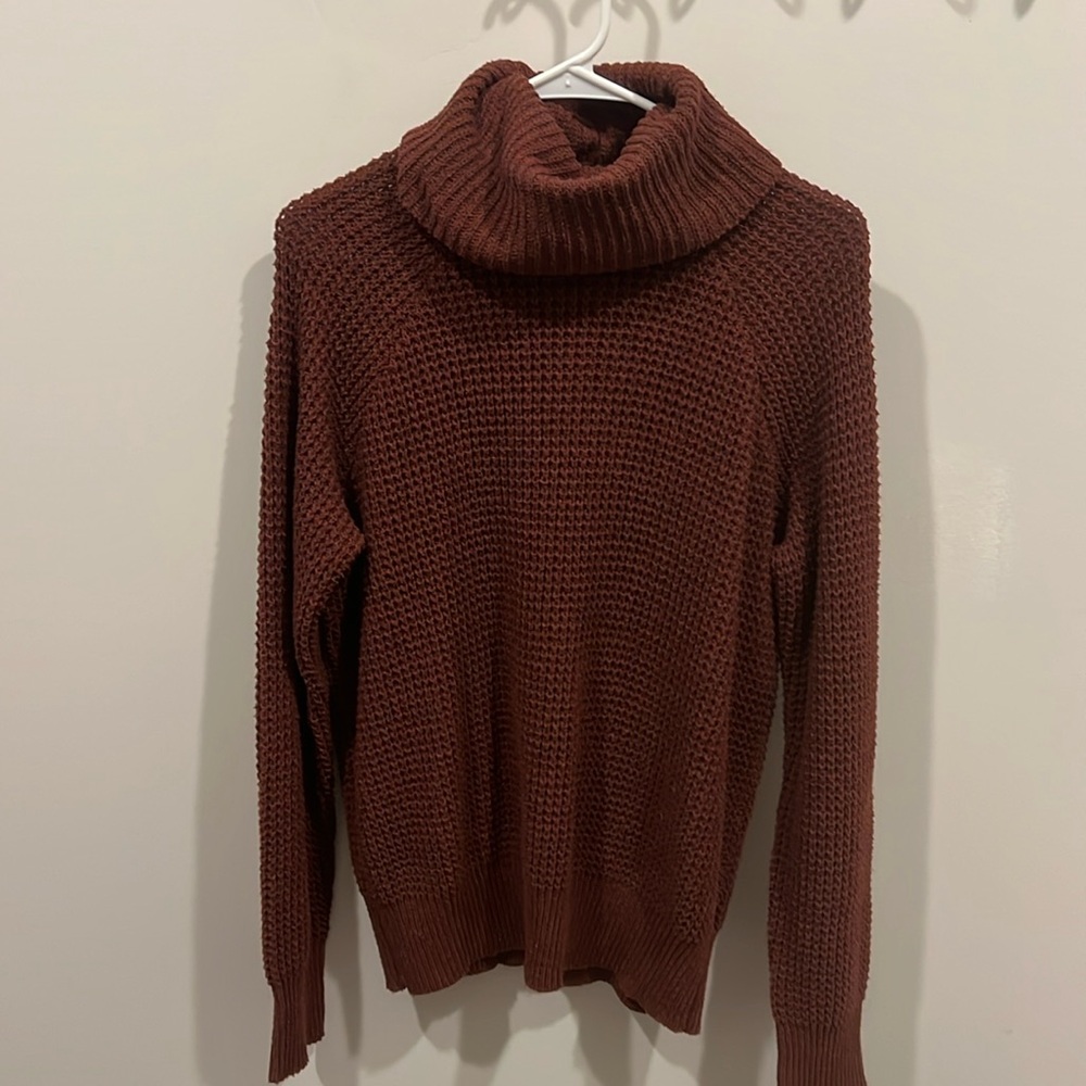 Cozy cowl neck sweater